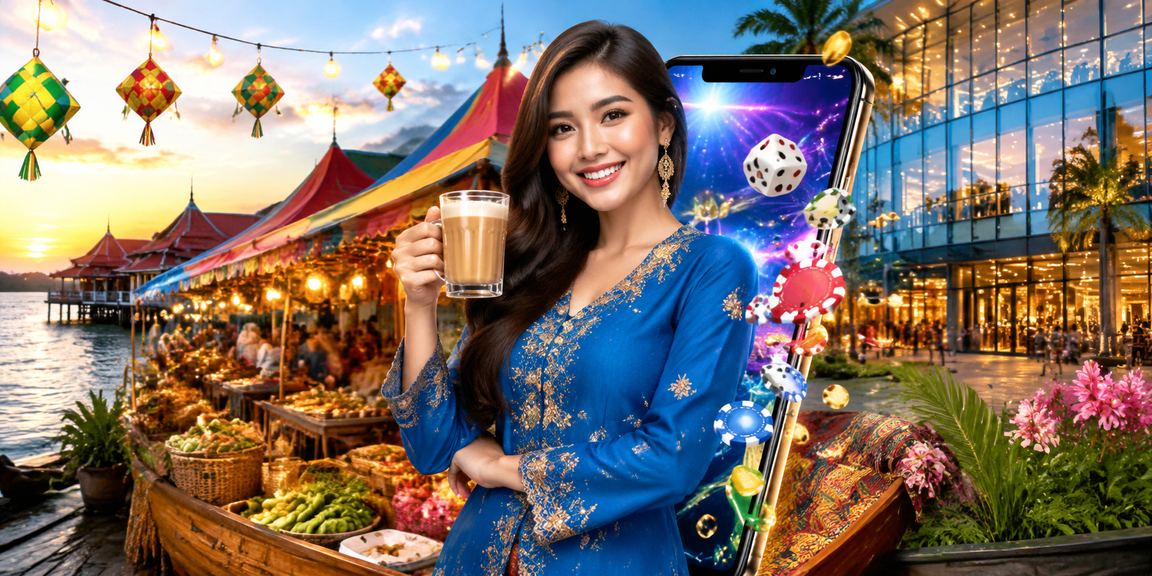 Pengguna wanita menggunakan platform mc3 di Kota Bharu Kelantan