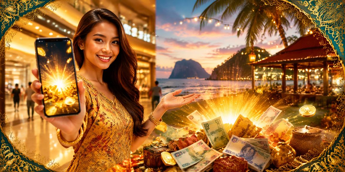 Ahli mc3 menerima cashback bonus dalam batik Langkawi Malaysia